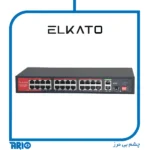سوییچ شبکه 24 پورت الکاتو EL-1SB2421GP-320W V2.0