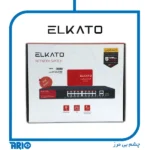 سوييچ POE شبكه 24 پورت ELKATO EL-1SB2421GP-320W ورژن 2 جعبه