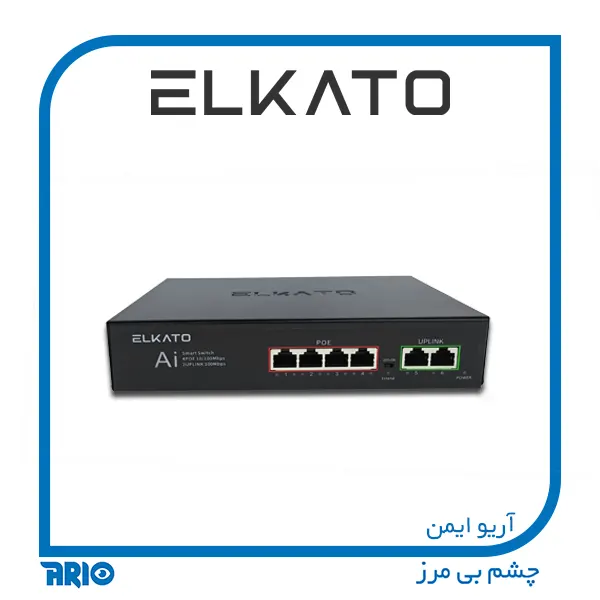 سوییچ شبکه الکاتو 4 پورت 1SB0420BP-65W