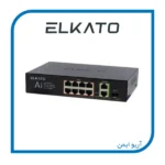 سوییچ شبکه 8 پورت الکاتو EL-1SB0821GP