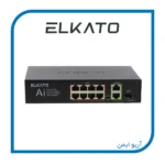 سوییچ شبکه 8 پورت الکاتو EL-1SB0821GP.1