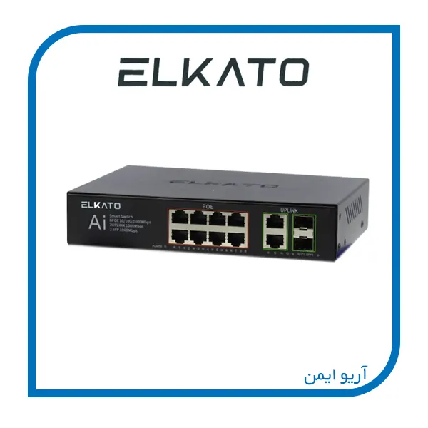 سوييچ شبكه 8 پورت الکاتو EL-1SG0822GP