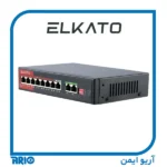 سوییچ شبکه 8 پورت الکاتو EL-1SB0820BP-120W V2
